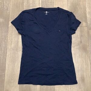 ‎Womens Tommy Hilfiger V-Neck T-Shirt